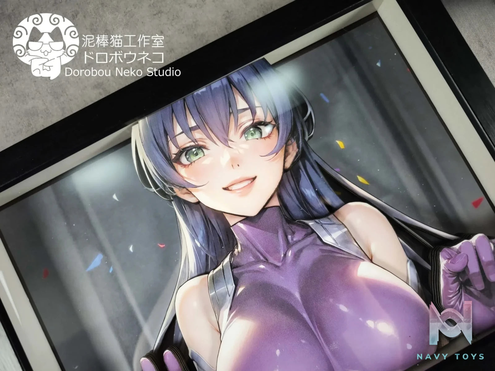 Dorobou Neko Studio – Action Taimanin Asagi detachable face 3D picture
