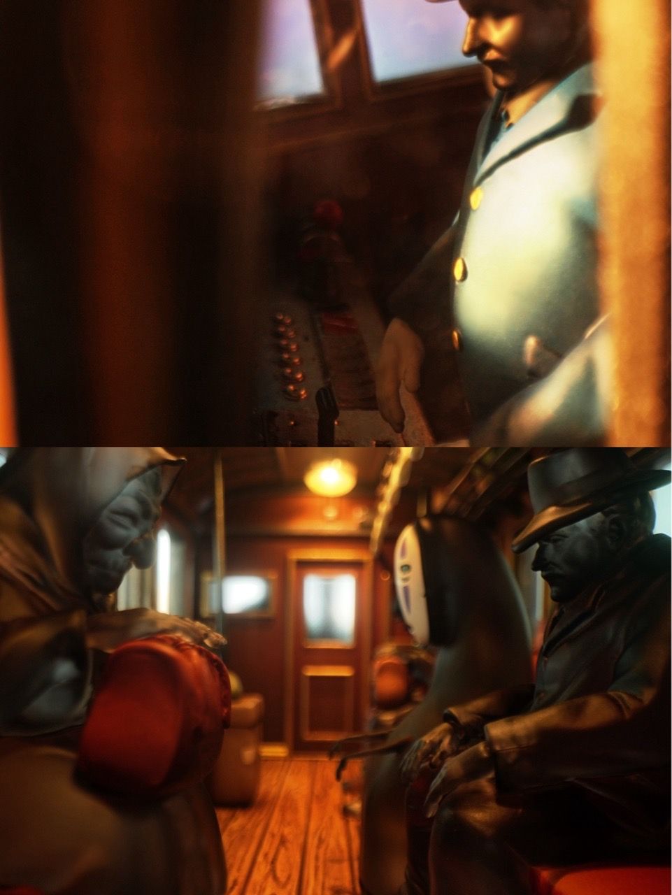 Bus on the sea - Spirited Away - OPM Studio resin statue opm studio anime figure