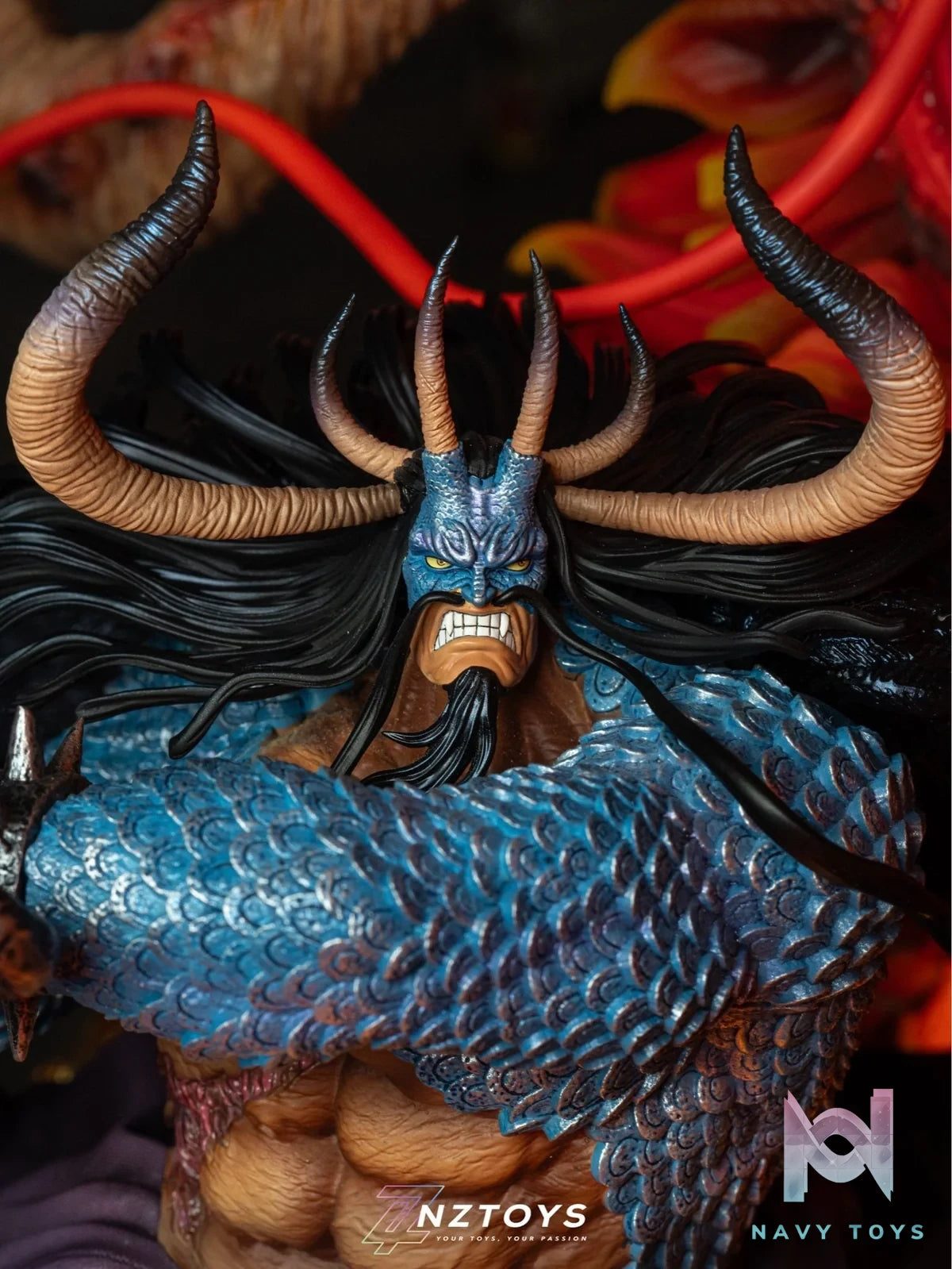 Luffy vs Kaido - One Piece - Ventus Studio resin statue ventus Studio anime figure