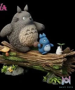 WAWA Studio - Totoro X Smaller Totoros My Neighbor Totoro resin statue Navy Toys anime figure