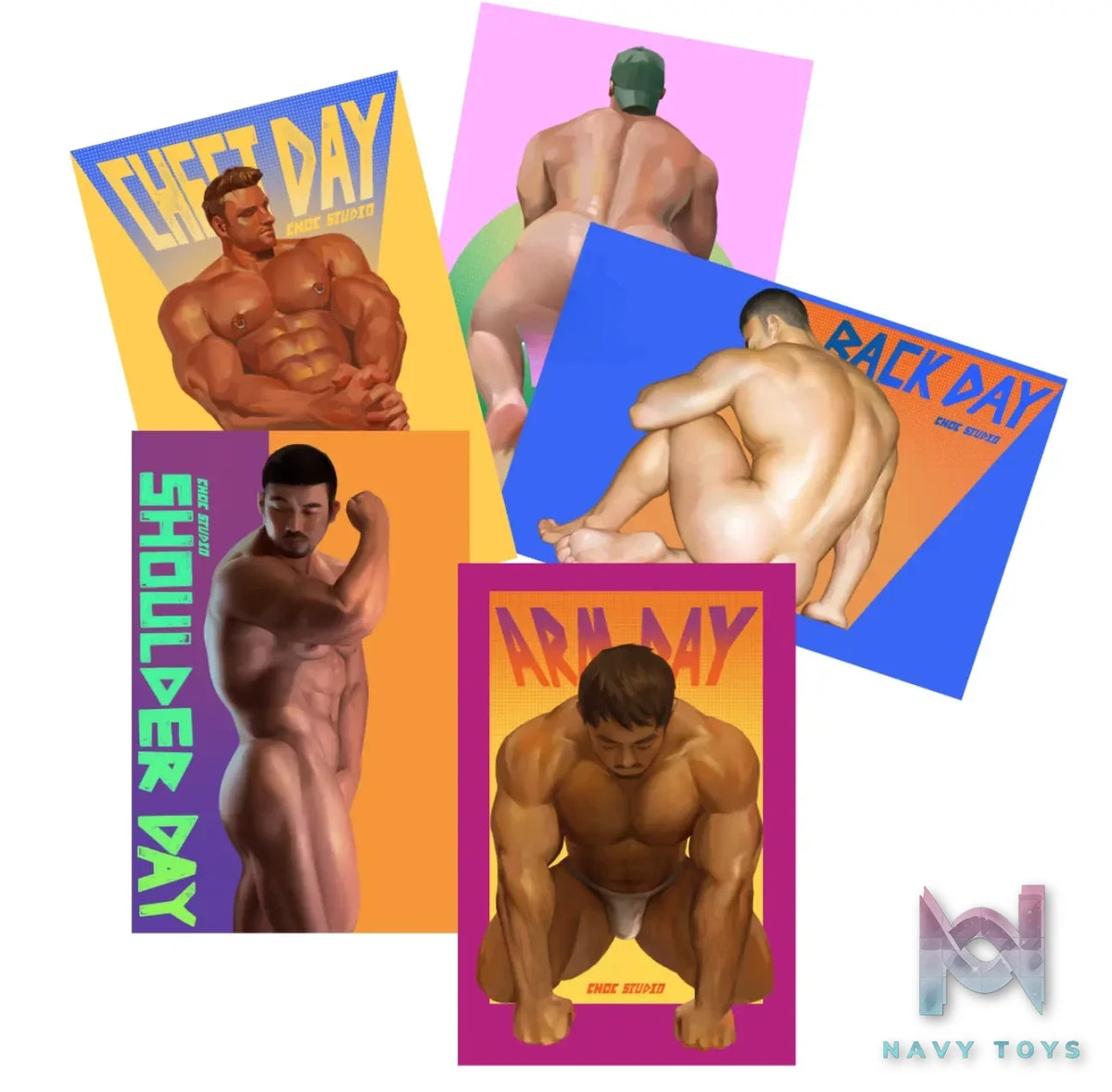 CHOC STUDIO – New hand-drawn merchandise by Illustrator refrigerator magnet X hand-draws new postcards (Licensed)