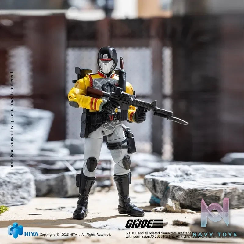 Hiya Toys – EXQUISITE MINI Series G.I. Joe Crimson Guard (Python Patrol Version) 1/18 Scale Action Figure (Licensed)