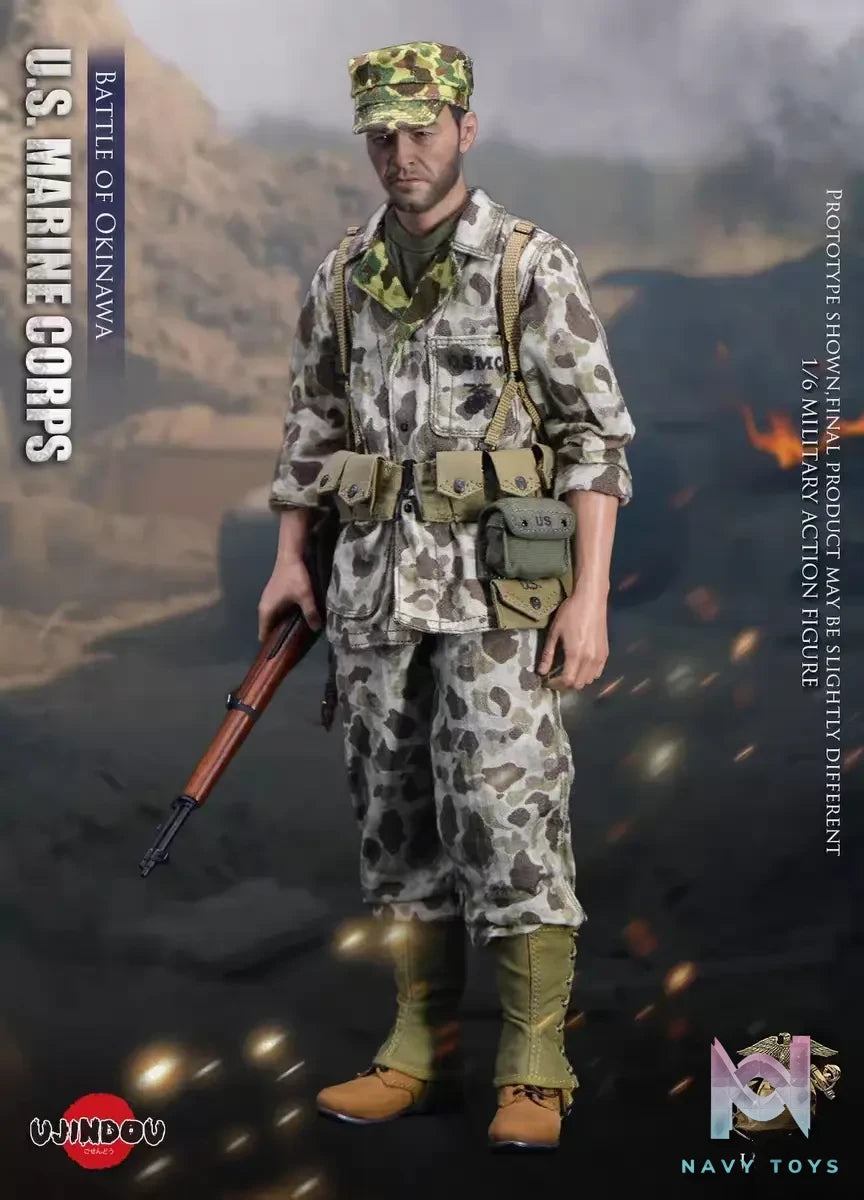UJINDOU Studio – 1/6 WWII US Marine Corps Okinawa UD9040(Licensed)