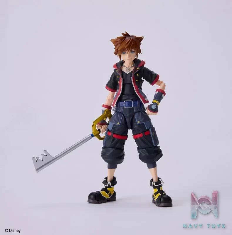 SQUARE ENIX – FORM-ISM ACT KINGDOM HEARTS III Sora Posable Figure (Licensed)
