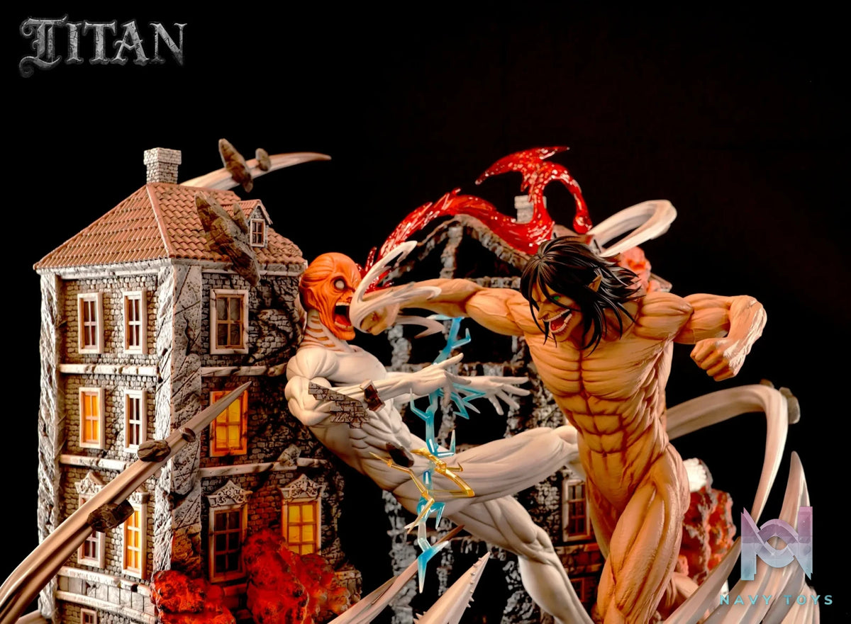 TITAN Studio – The Great Titan 01 War Hammer Titan VS. Attack Titan Attack on Titan