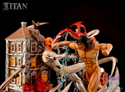 TITAN Studio – The Great Titan 01 War Hammer Titan VS. Attack Titan Attack on Titan