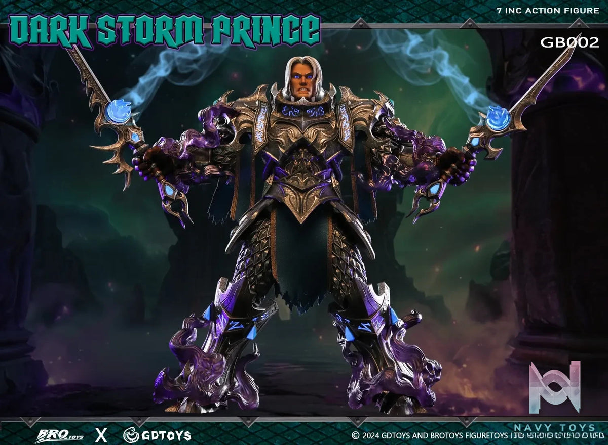 GDTOYS Studio & BROTOYS Studio – Dark Storm Prince 7 Inch Action Figure GB002 (Licensed)