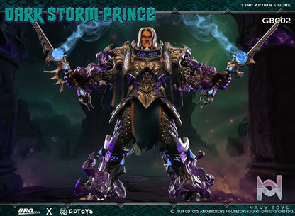 GDTOYS Studio & BROTOYS Studio – Dark Storm Prince 7 Inch Action Figure GB002 (Licensed)