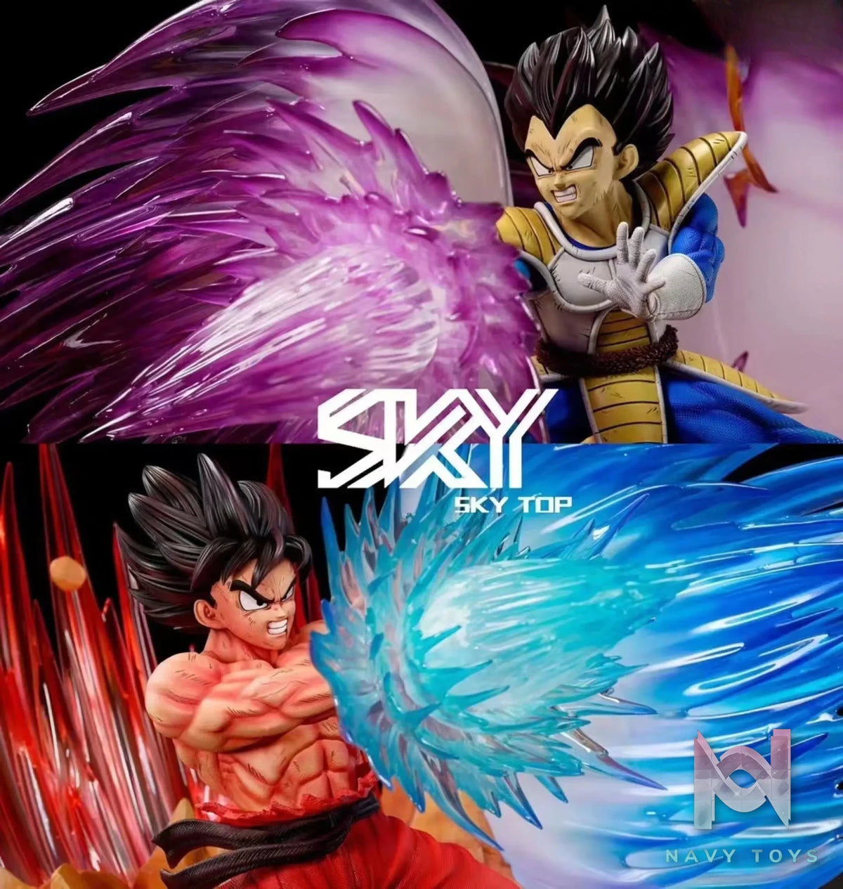 Sky Top Studio – Dragon Ball Z Tenchiha — Goku & Vegeta