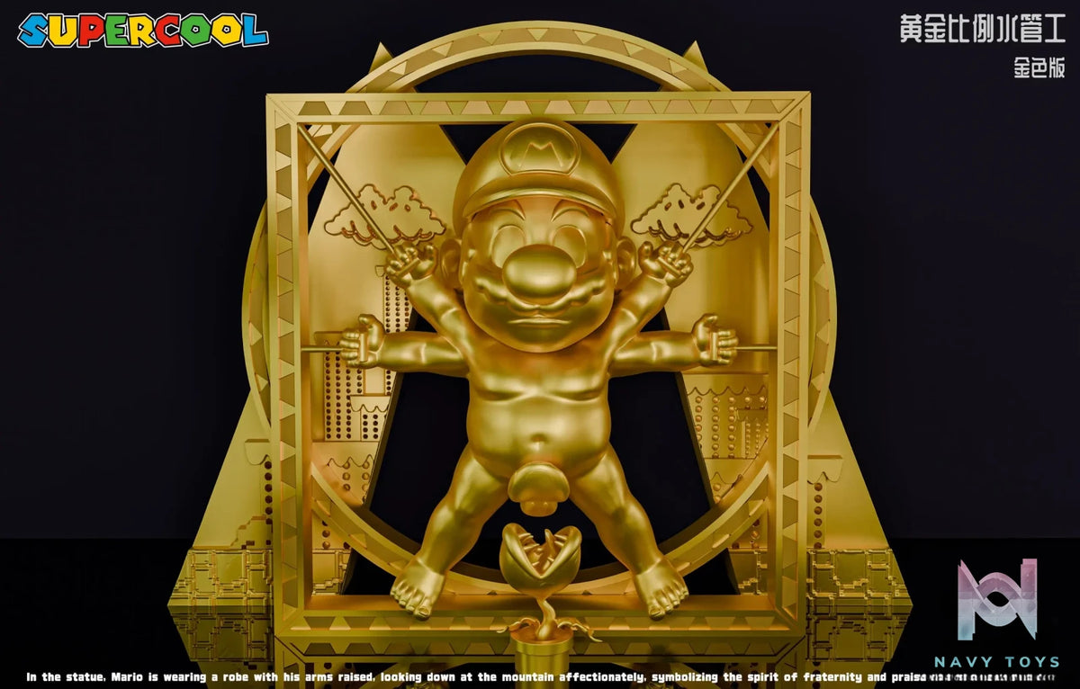 SUPERCOOL Studio – Super Mario Golden Ratio Plumber