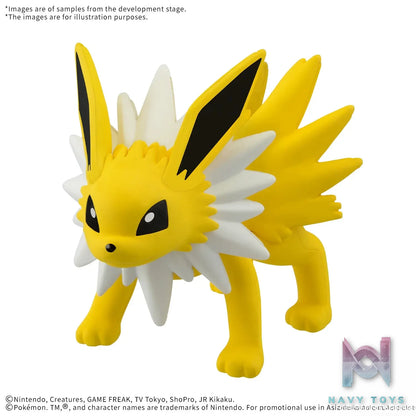 BANDAI SPIRITS – Pokemon PLAMO COLLECTION QUICK!! 27 Vaporeon X 26 Jolteon (Licensed)