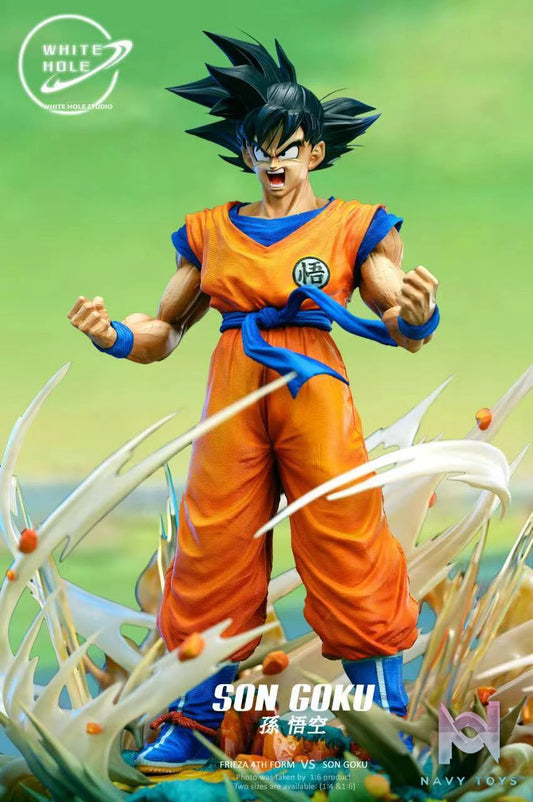 Goku White Hole Studio resin statue white Hole Studio anime figure