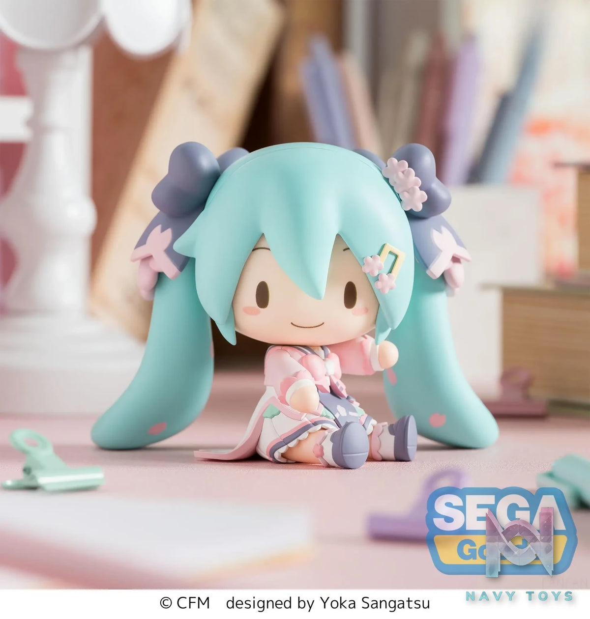 SEGA – Piapro Characters Hatsune Miku Fuwa Puchi S-Fire New School Year (Licensed)