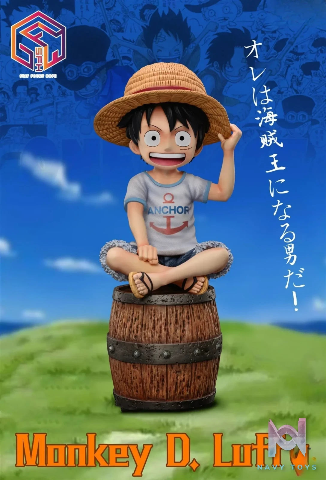 Stay Fount Hope – One Piece Monkey D Luffy