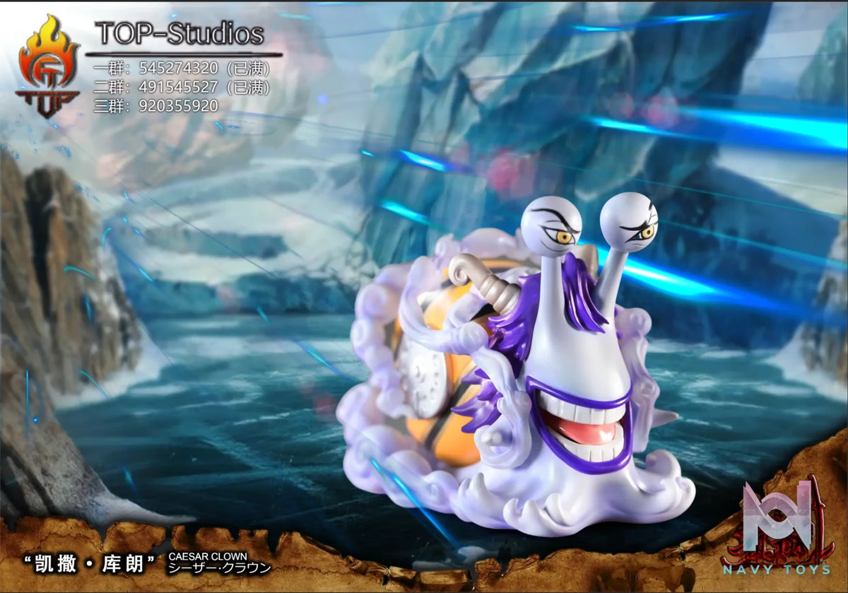 TOP Studio – One Piece Ace Fire Tornado and Prison Completion Plan Caesar