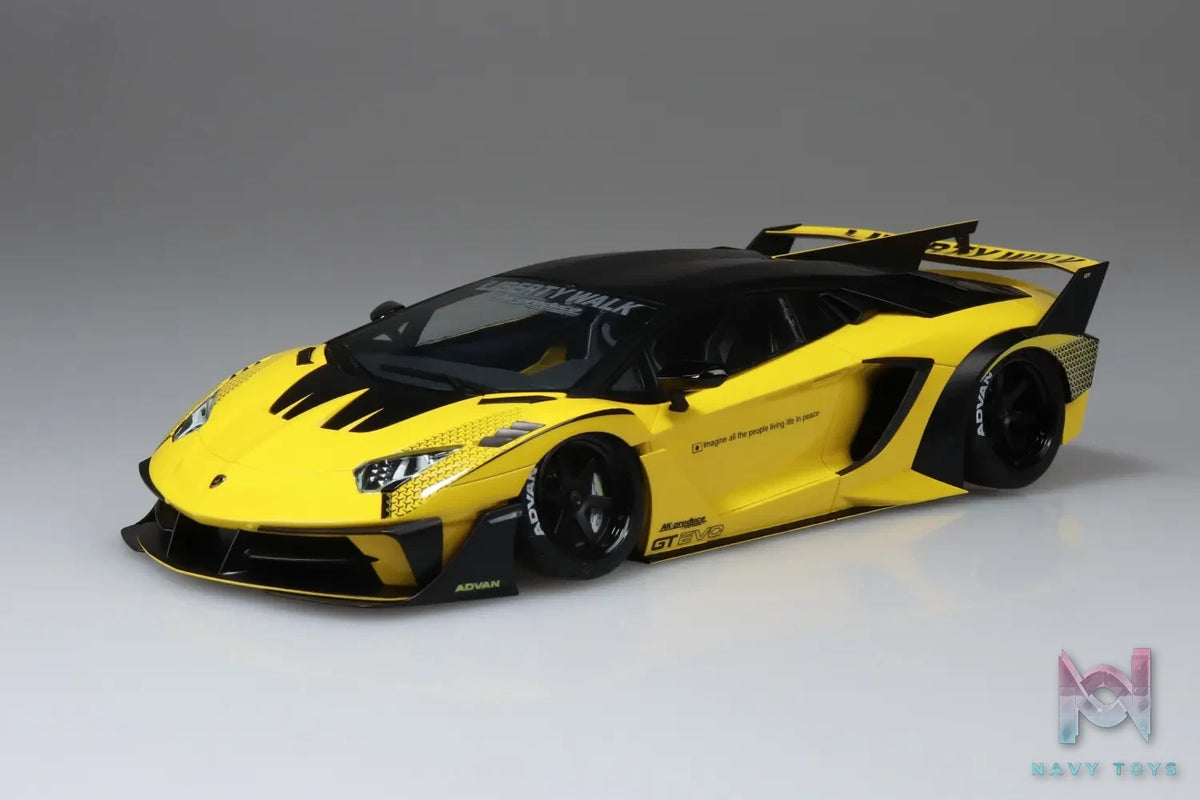 AOSHIMA – 1/24 LB-SILHOUETTE WORKS Lamborghini Aventador GT Evo Ver.1 (Licensed)