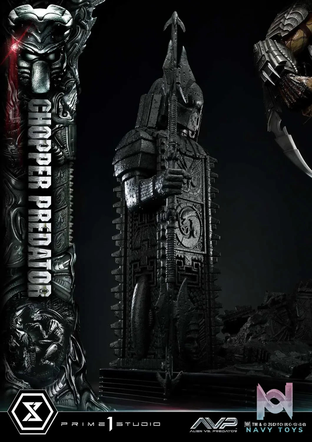 Prime 1 Studio Museum Masterline Alien vs. Predator Chopper Predator MMPR-06