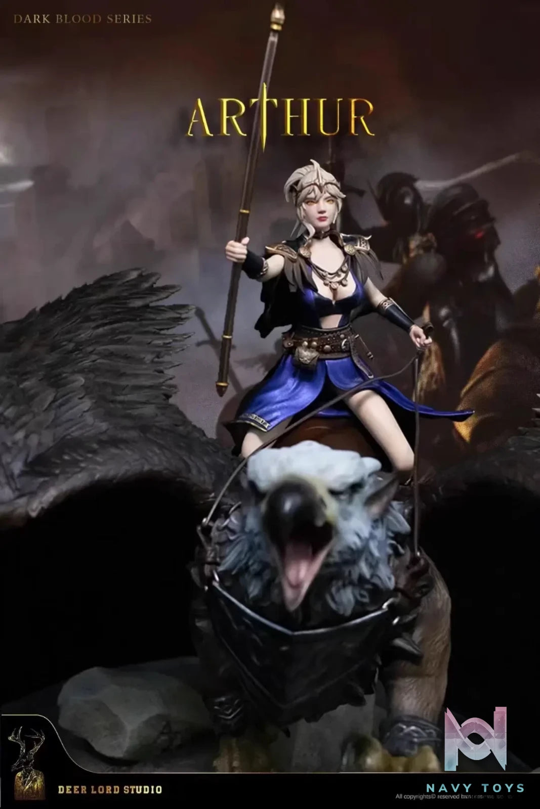 Deer Lord Studio – Original Dark Blood Series King Arthur (Licensed)
