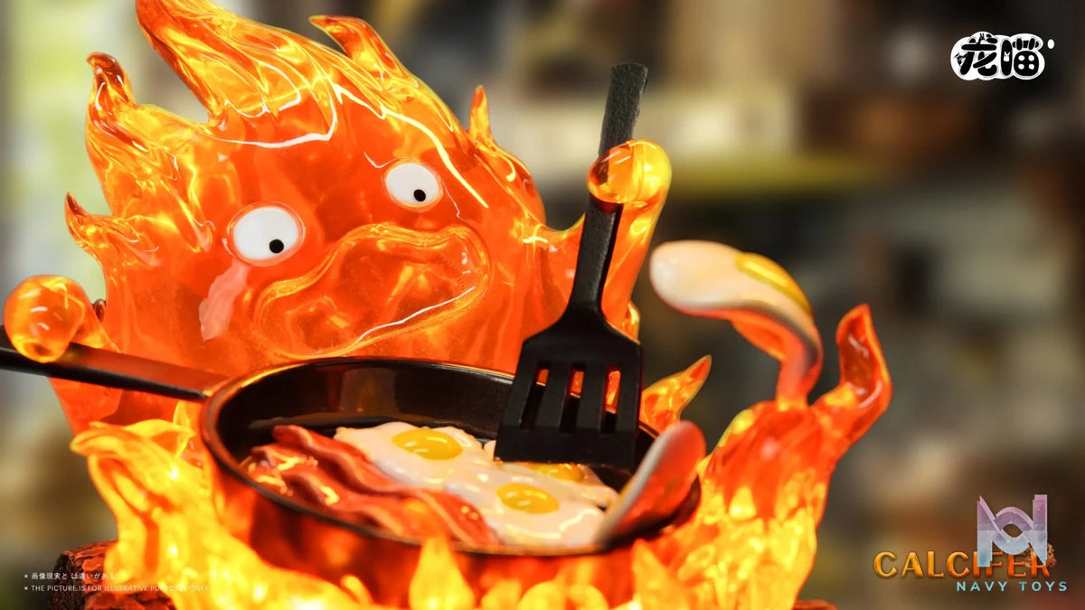 Long Miao Studio – Howl’s Moving Castle Hayao Miyazaki series Chef Calcifer