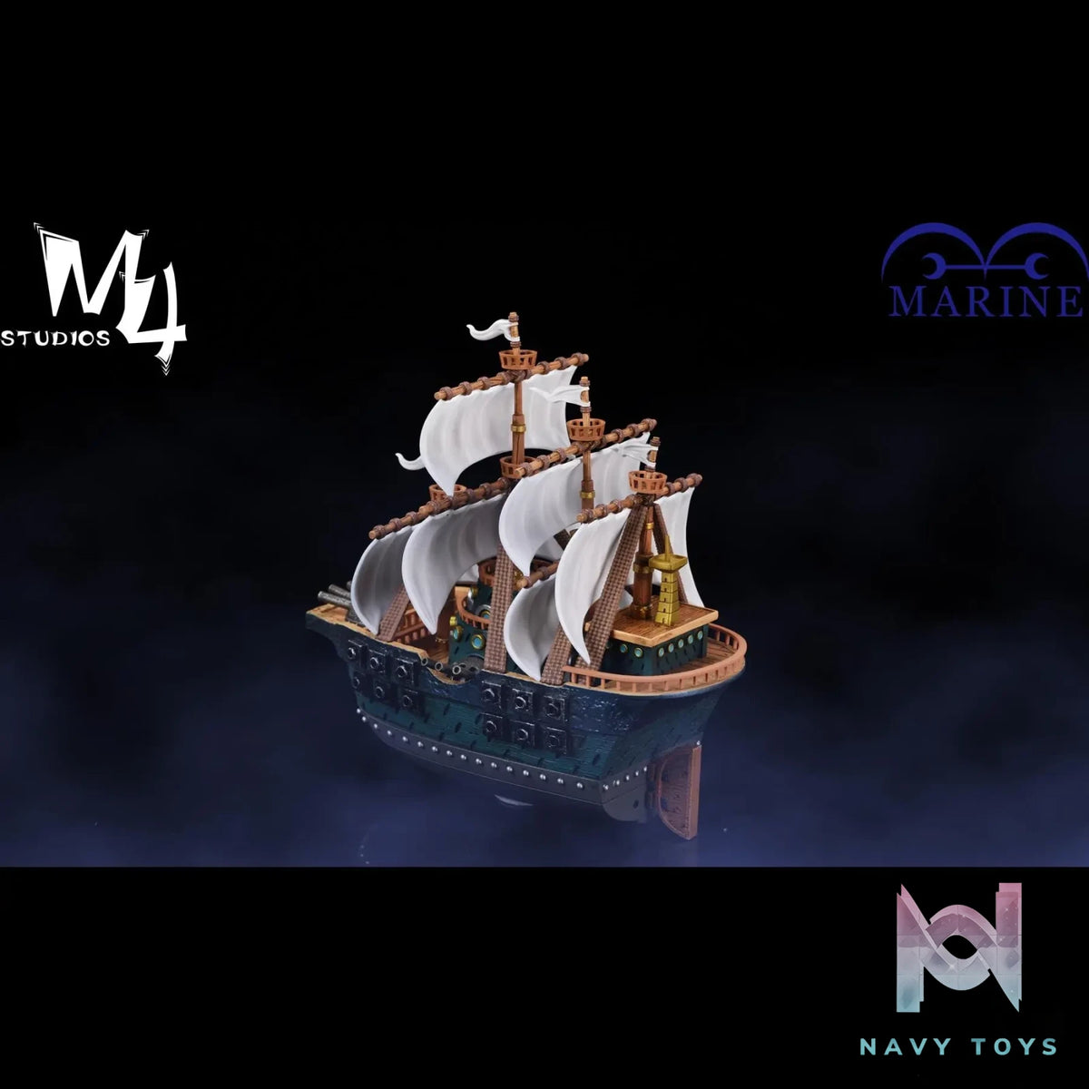 M4 Studio – One Piece Marine Warship