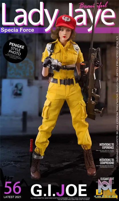 BBK Studio – Original 1/6 BBK012 GIJOE Jay Female Soldier Action Figure