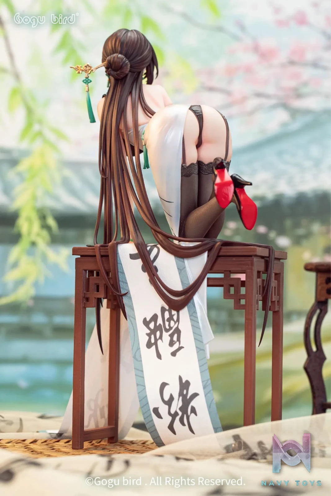 Gogu Bird – Calligraphy Maiden – Mo Wanqing 1/6 Figure (Licensed)