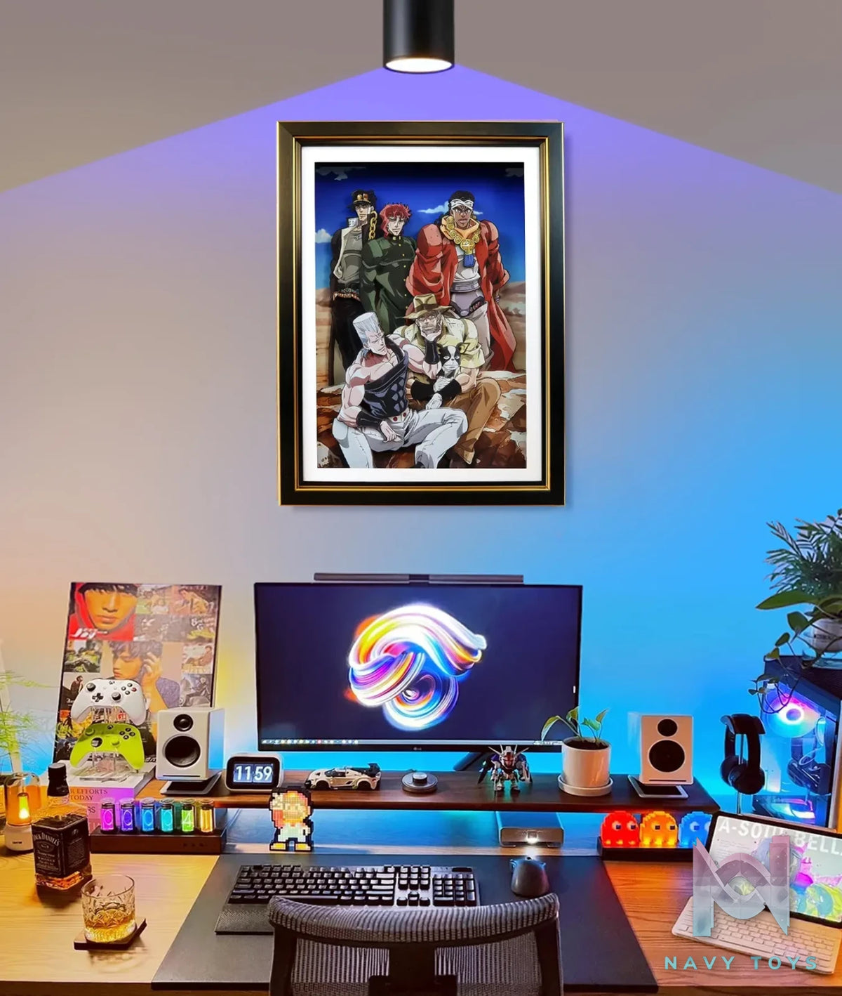 KALA HOME Studio – JoJo Multiple Characters #05 3D Decorative Painting JoJo