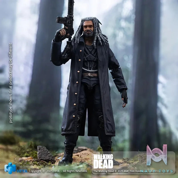 Hiya Toys – 1/18 The Walking Dead Ezekiel Action Figure EMW0317 (Licensed)