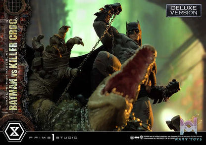 Prime 1 Studio – Ultimate Premium Masterline Batman (Comics) Batman Versus Killer Croc UPMDC-07 UPMDC-07DX UPMDC-07DXS (Licensed)