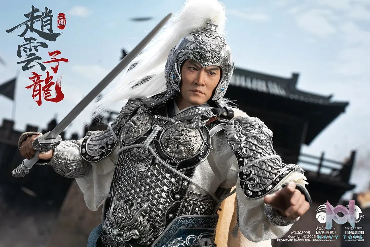 303TOYS x JSTOYS – 1/6 THREE KINDOMS – EVER-VICTORIOUS ZHAO YUN, ZILONG & LUMINOUS JADE LION 303005 303006 303007 (Licensed)
