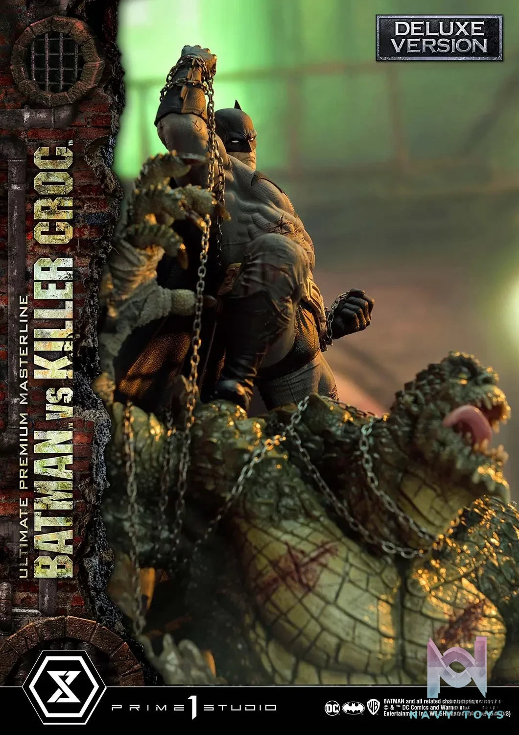Prime 1 Studio – Ultimate Premium Masterline Batman (Comics) Batman Versus Killer Croc UPMDC-07 UPMDC-07DX UPMDC-07DXS (Licensed)