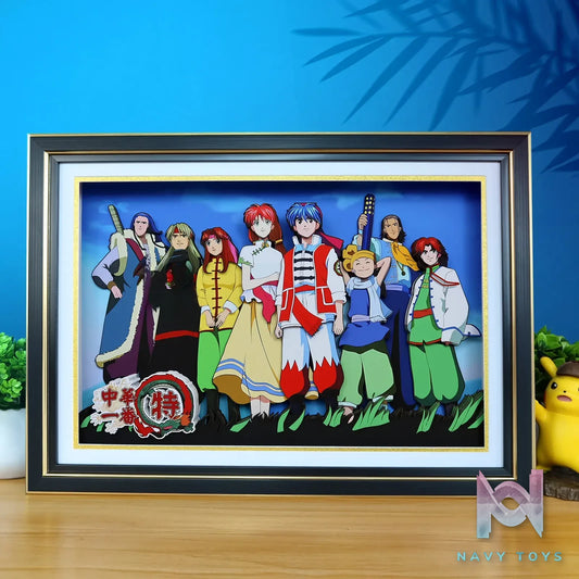 KALA HOME Studio – Cooking Master Boy Multiple Characters 3D Decorative Painting Cooking Master Boy