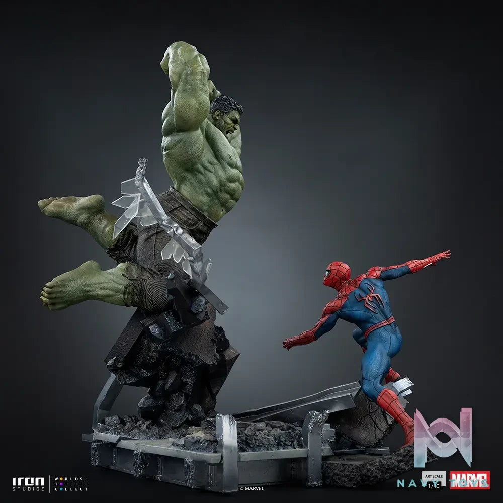 Iron Studio – Spider-Man vs Hulk – Spider-Man: Brand New Day – Art Scale 1/10 Statue MARCAS143426-10 (Licensed)