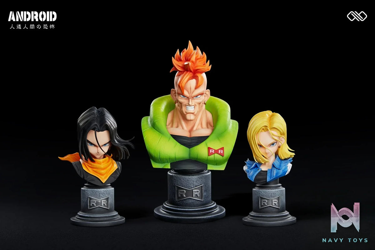 Infinite Studio – Dragon Ball Double Scale Android 16 17 18 Set