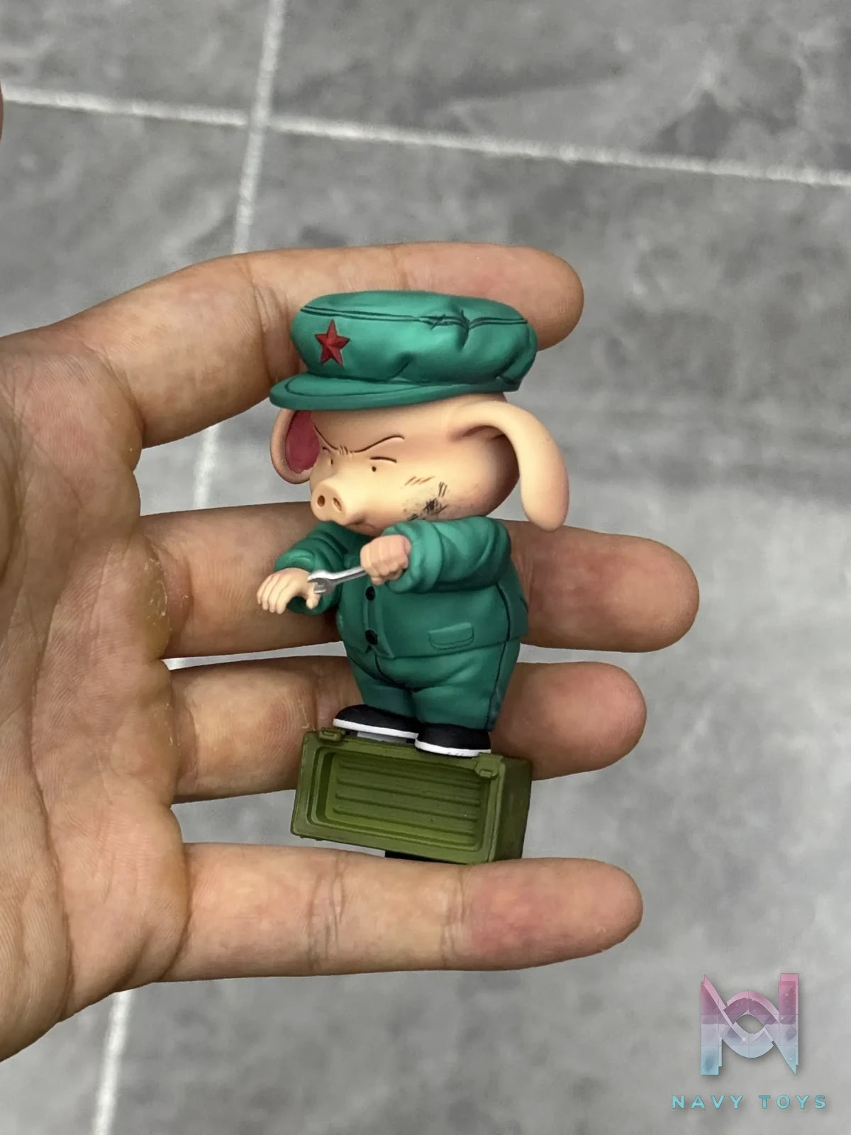 Cell Studio – Dragon Ball MEGA Series 01 Son Goku Oolong Fixing the Car