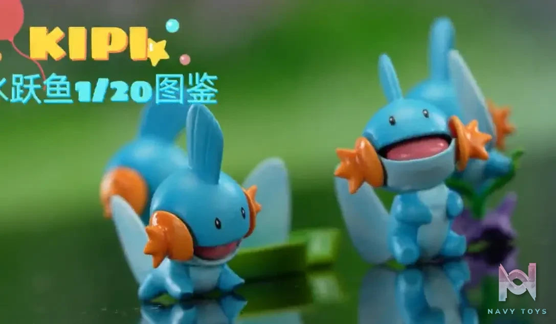 Kipi Studio – Pokémon Pokédex Series #7.8.9 Squirtle & Mudkip & Growlithe