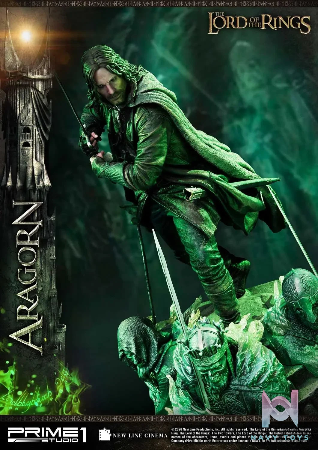 Prime 1 Studio – Premium Masterline The Lord of the Rings: The Return of the King (Film) Aragorn PMLOTR-03 PMLOTR-03DX (Licensed)