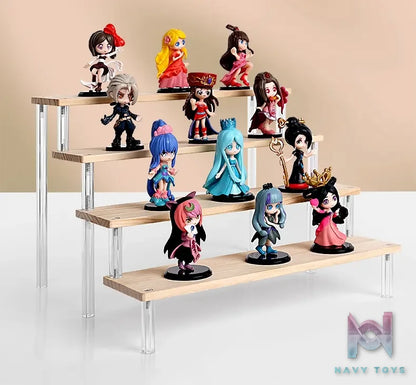 Showcase Factory – Acrylic Stair Display Stand for Nendoroids Blind Boxes Mini Figures