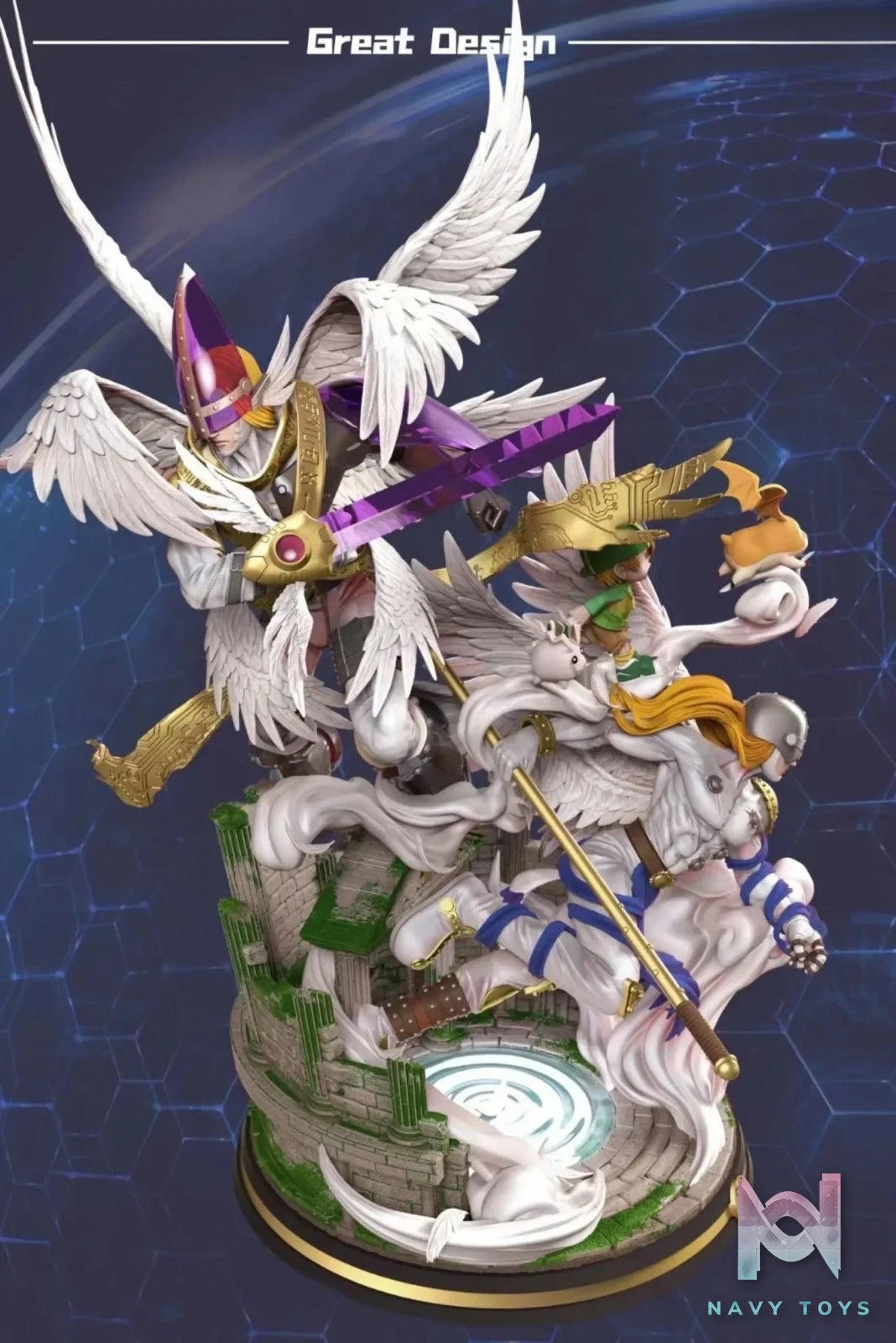 Great Design Studio – Digimon Patamon Evolution Series