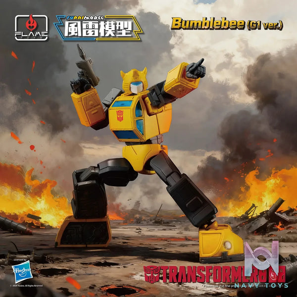 Sentinel Studio X Flametoys – Transformers Generation 1 Ver. Bumblebee Plastic Model Kit (Licensed)