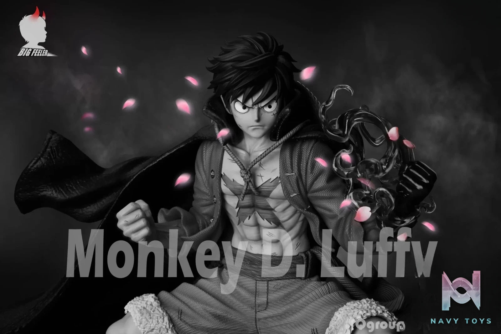 Big Feeler Studio – One Piece #1 Busoshoku Haki Luffy