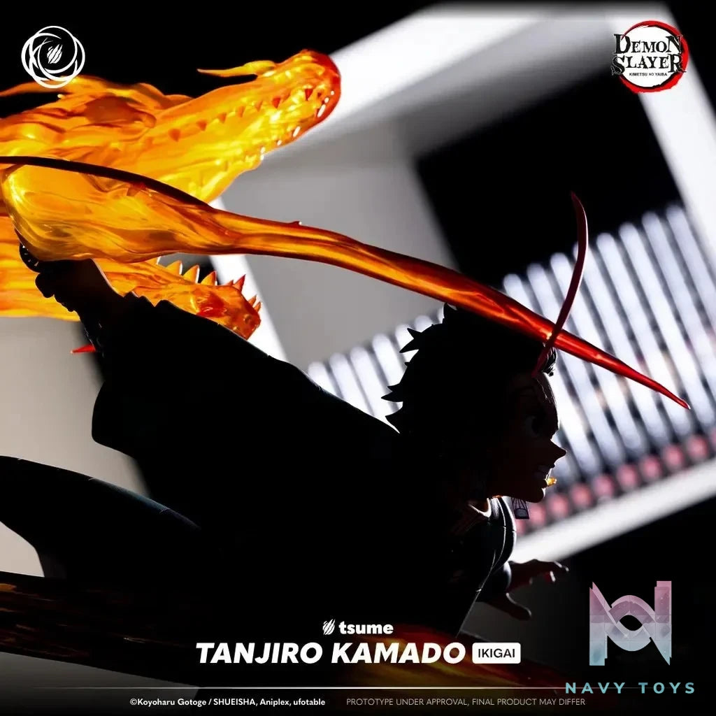 TSUME Studio - Demon Slayer Tanjiro Kamado (Licensed) resin statue Navy Toys anime figure
