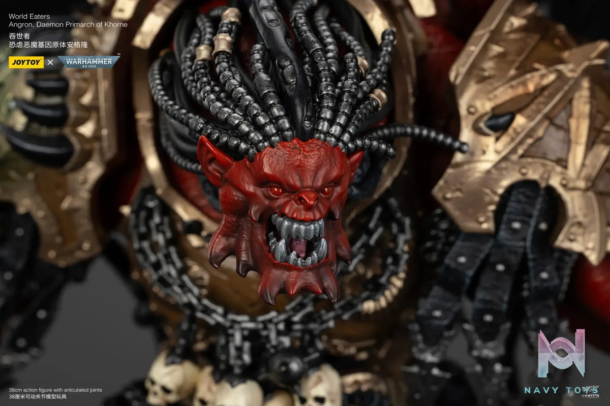 JOYTOY – World Eaters Angron Daemon Primarch of Khorne JT01178 (Licensed)