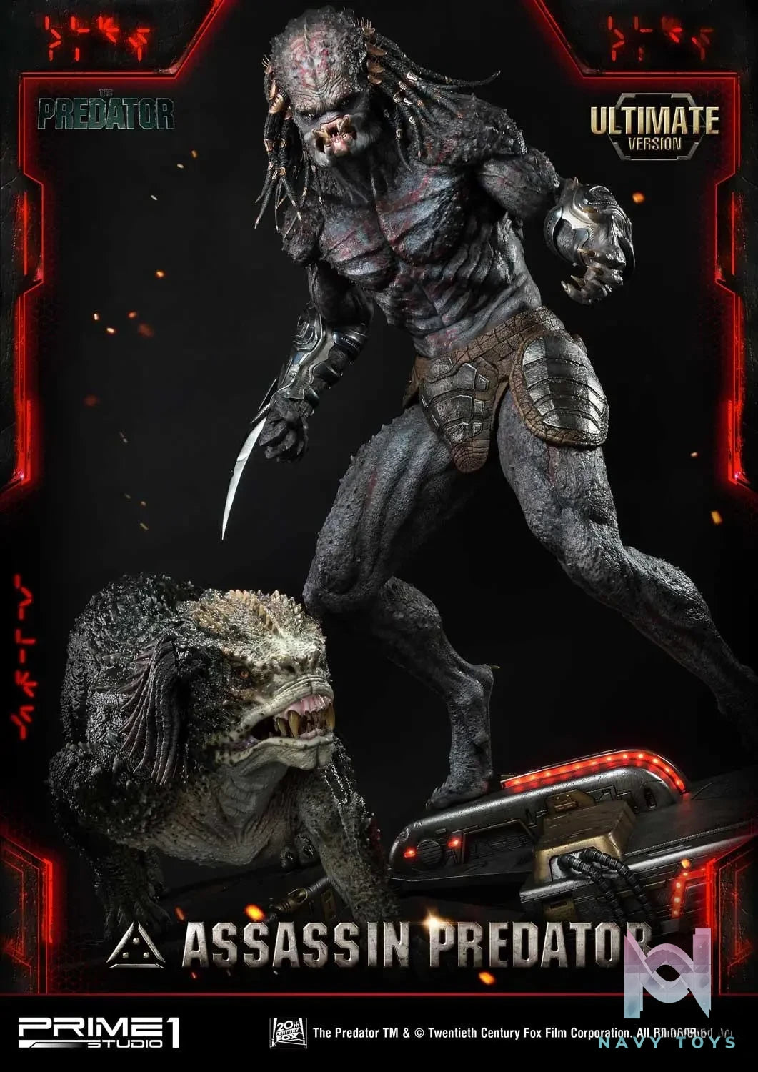 Prime 1 Studio – Premium Masterline The Predator (Film) Assassin Predator PMTPR-02 PMTPR-02DX PMTPR-02UT (Licensed)