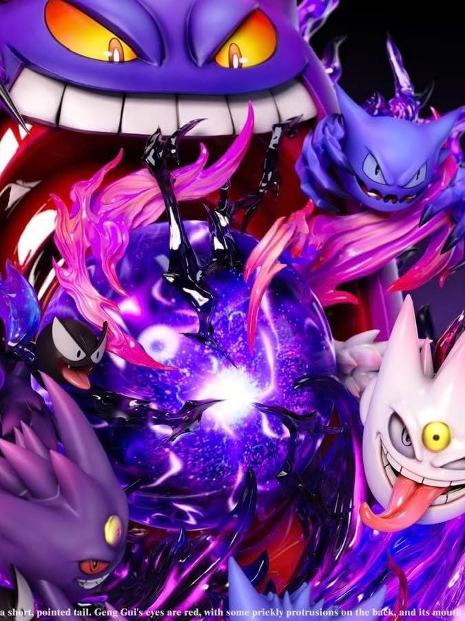 Gengar - Pokemon - EMO Studio resin statue emo studio anime figure