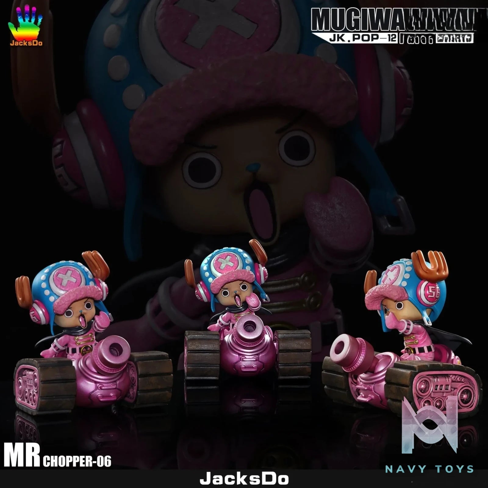JacksDo Studio – One Piece Chopper and Brook