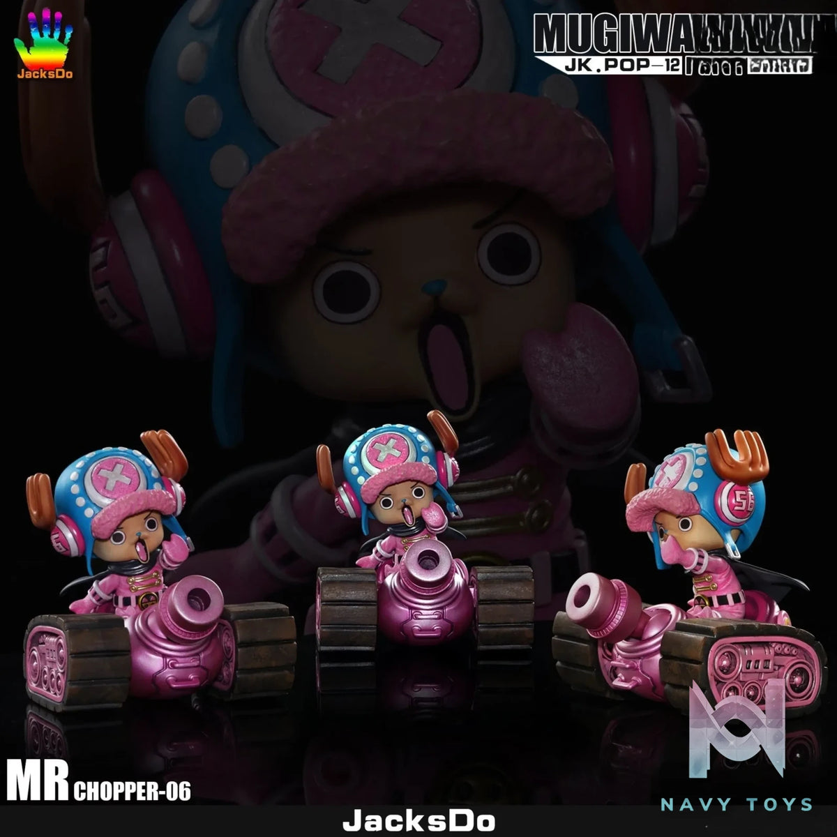 JacksDo Studio – One Piece Chopper and Brook