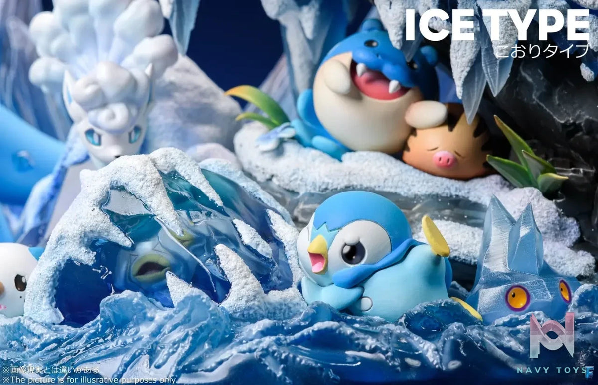 Pc House Studio – Pokémon Attribute Series 8th Edition Ice Attribute