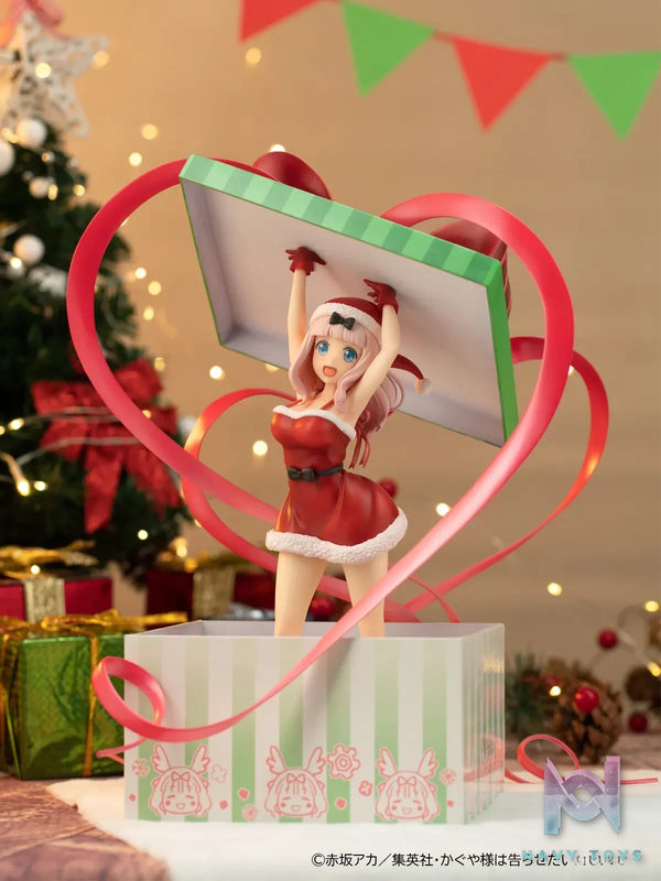 beBox – TV Anime “Kaguya-sama: Love Is War? -The Geniuses’ War of Love and Brains-” Chika Fujiwara Christmas Present Ver. 1/7 Complete Figure (Licensed)