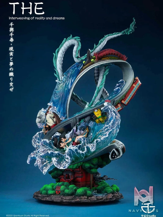 The Interweaving of reality and dreams - Spirited Away - QianHuan Studio resin statue QianHuan Studio anime figure